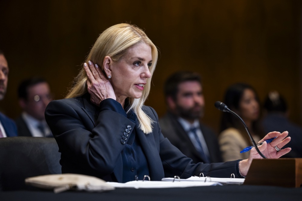 US Attorney General Bondi testifies on Capitol Hill