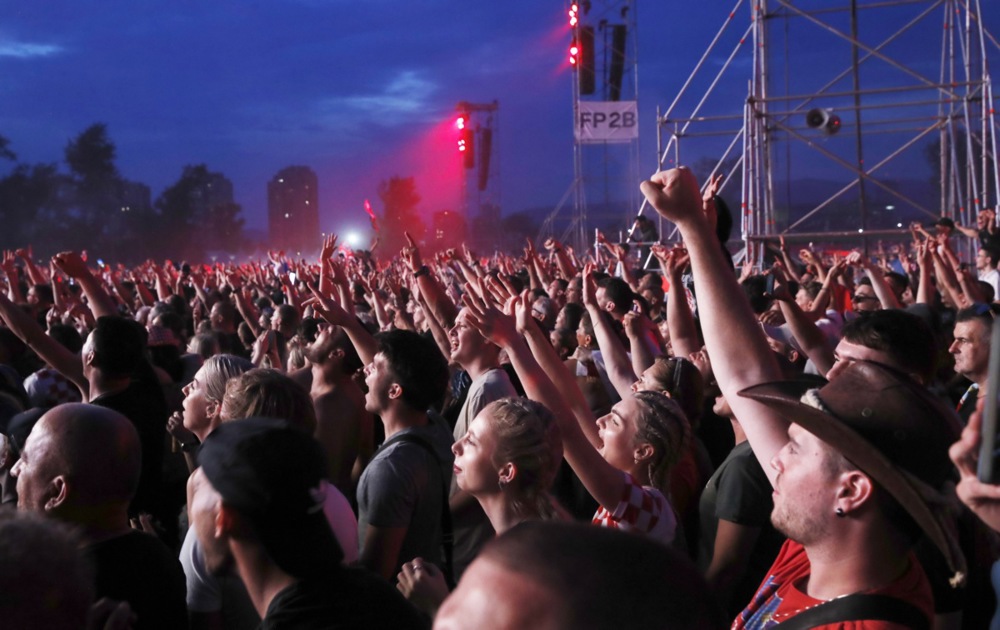 Marko Perkovic Thompson live in Zagreb