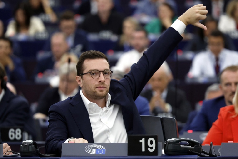 European Parliament session in Strasbourg