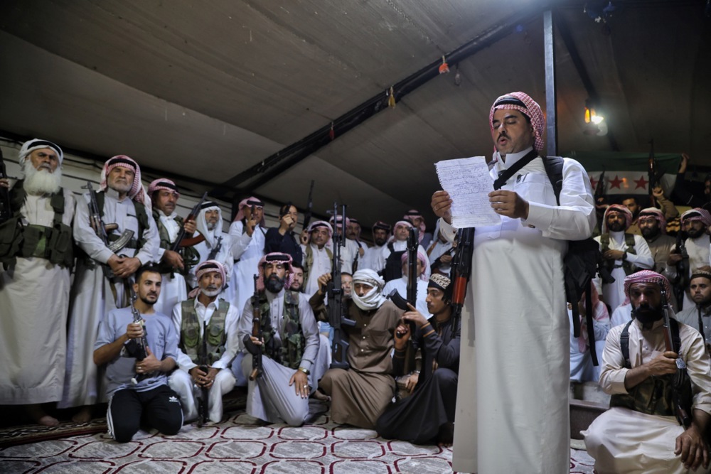 Tribes in Idlib Announce General Mobilization in Support of Sweida’s Bedouin Community