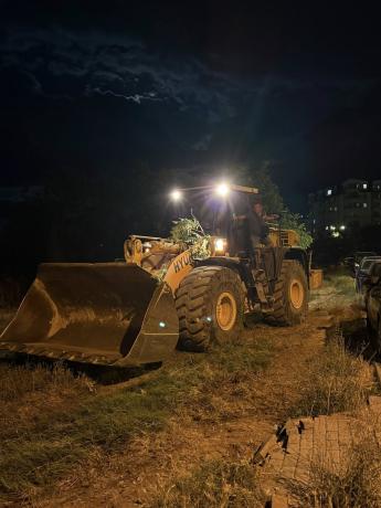 bager rasadnik-zastiten-pojas