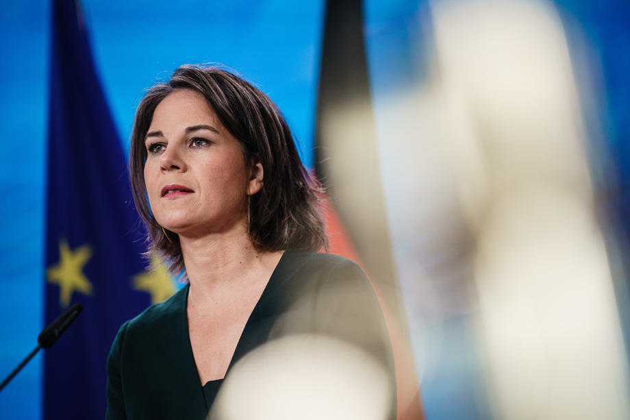 German Foreign Minister Annalena Baerbock receives Pakistan?s Foreign Minister Bilawal Bhutto Zardari