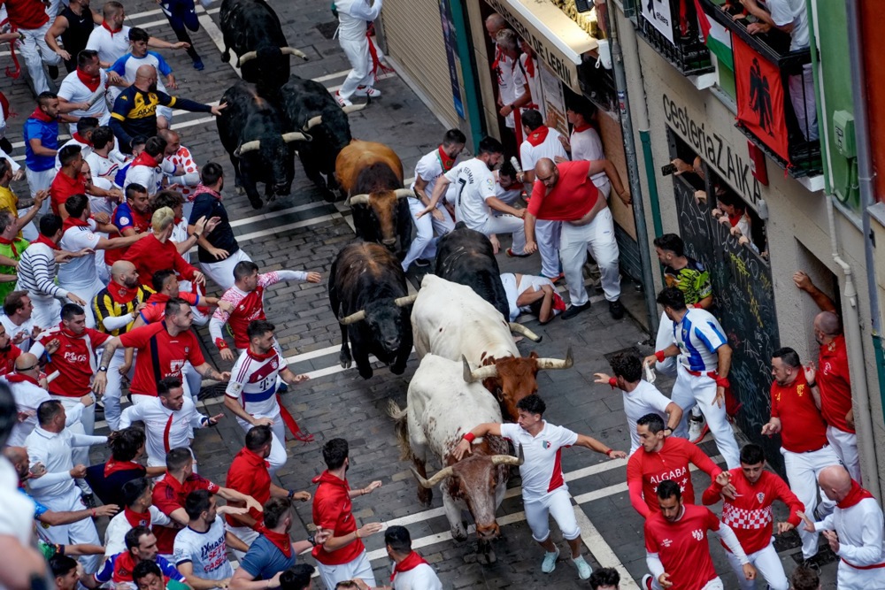 San Fermin festival 2024 in Pamplona
