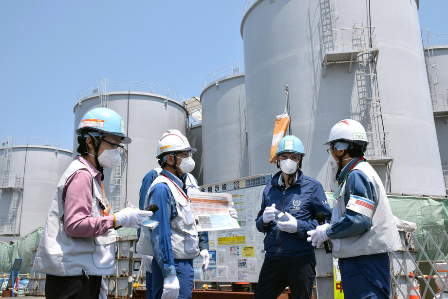IAEA chief Rafael Grossi inspects Fukushima Daiichi