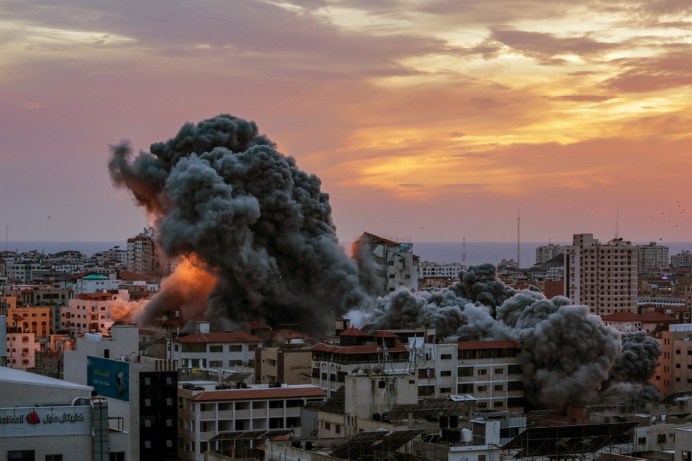 Israel strikes Gaza after Hamas' surprise attack