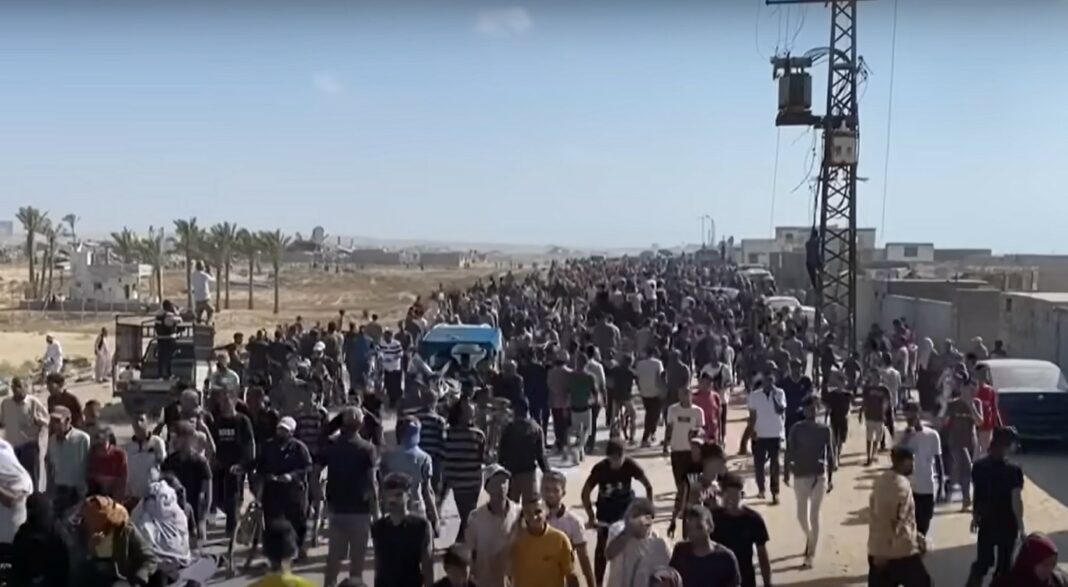 Газа делење храна