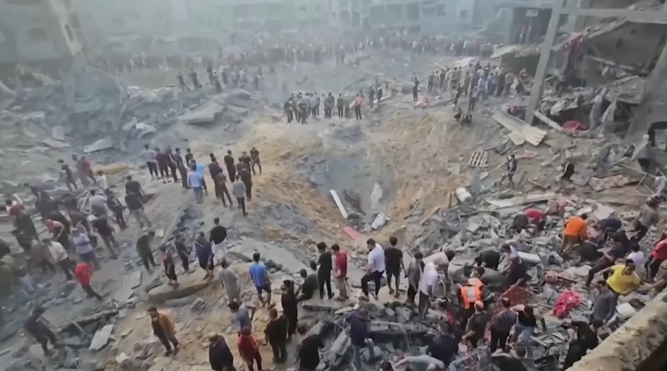 Газа напад луѓе епа