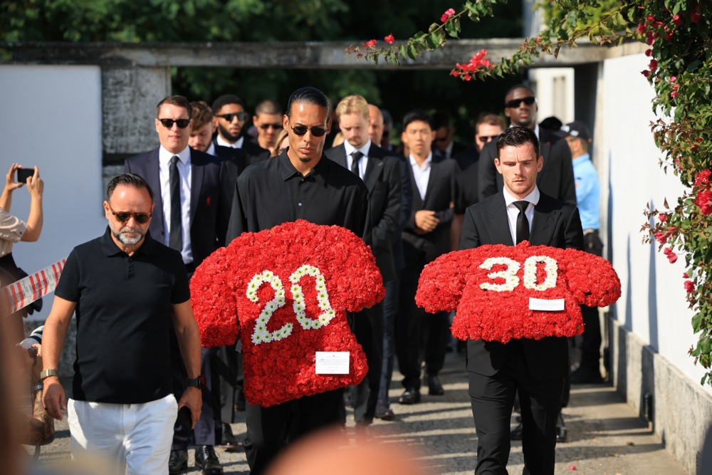Funeral for late Portugal's player Diogo Jota and his brother Andre Silva
