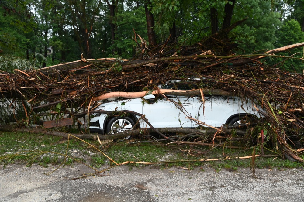 Heavy rainfalls and flash floods devastate Slovenia