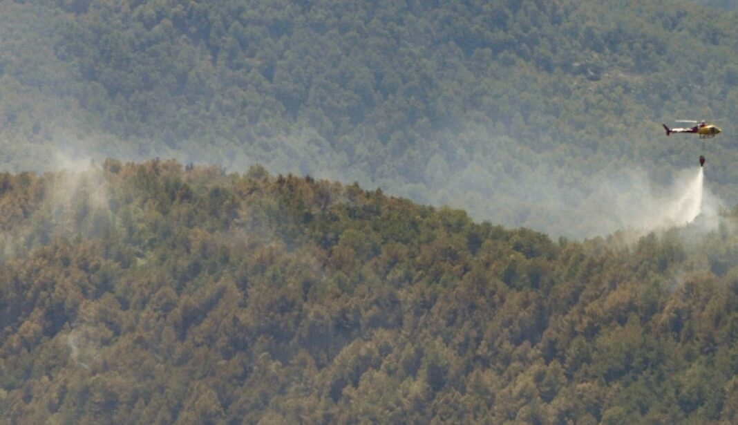 Шумски пожар Каталонија епа