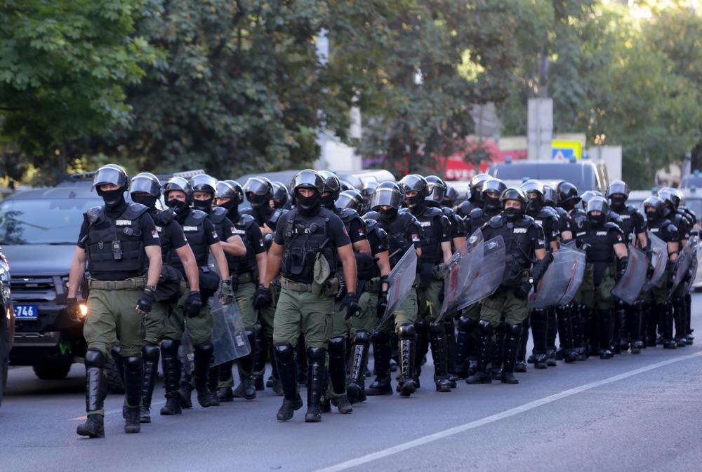 Anti-government blockades in Belgrade