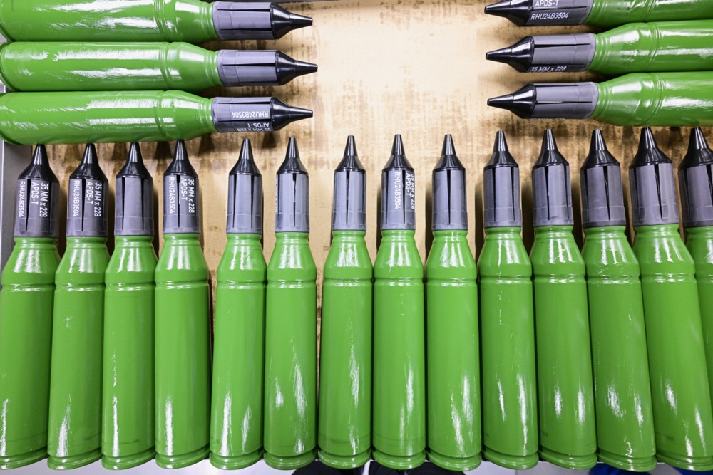 New Rheinmetall ammunition plant in Unterluess