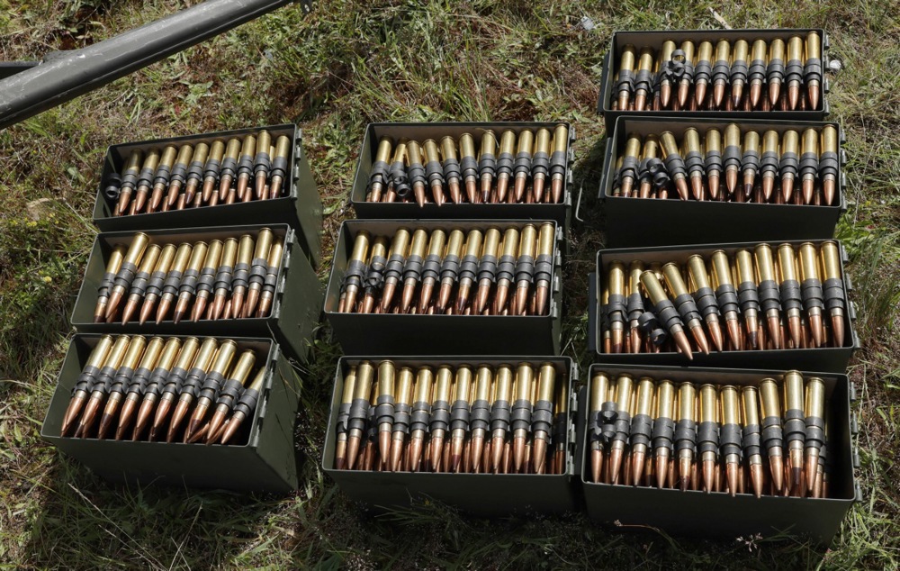 Combined US Army Training Center Heavy Weapons Leaders Course life fire event in Grafenwoehr