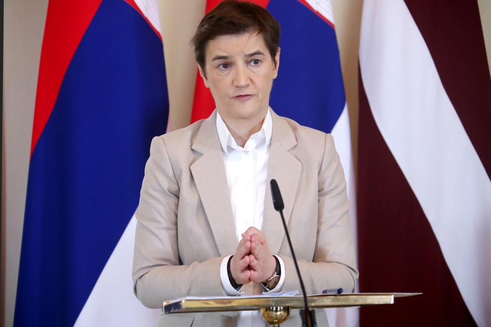 Serbian Parliament President Ana Brnabic visits Latvia