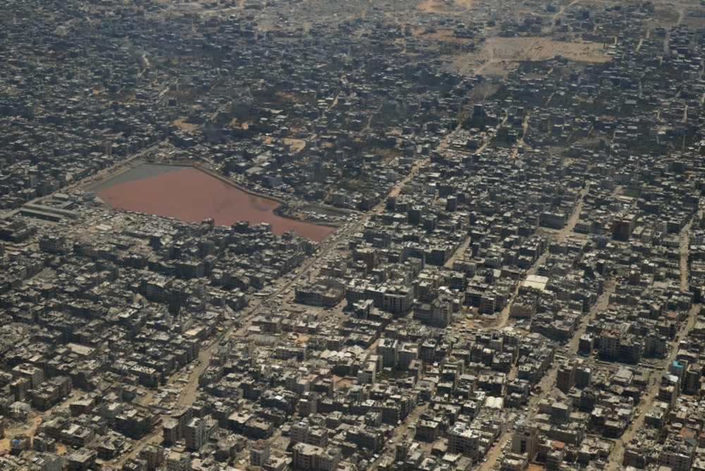 German Air Force drops aid over Gaza Strip