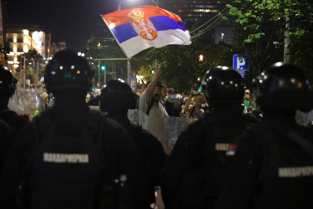 Anti-government protests escalate in Serbia