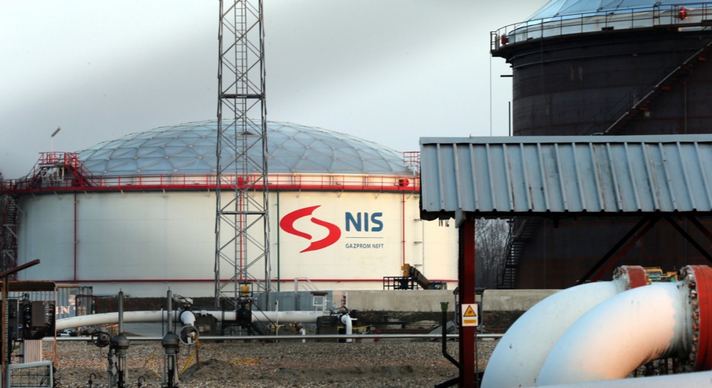 Nis Petrol oil refinery in Novi Sad