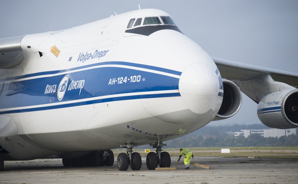 Arrival of the dismantled Lufthansa 'Landshut' plane in Germany