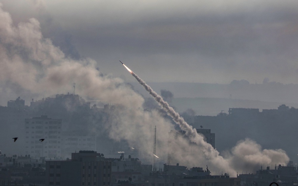 Rocket launches on Israel from Gaza