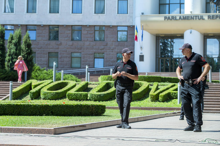Anti-government protest in Moldova