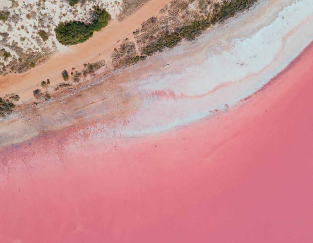 Розово езеро-unsplash