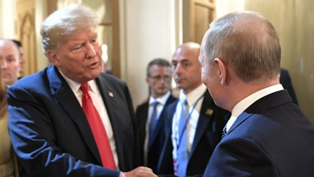 Трамп Путин епа