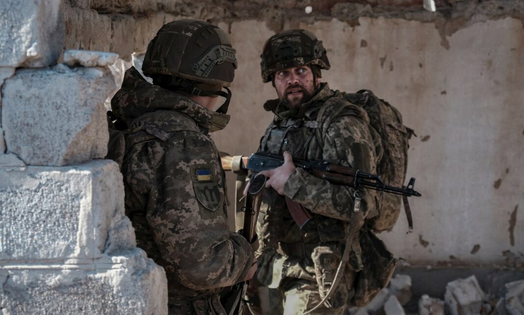 Украински војници епа