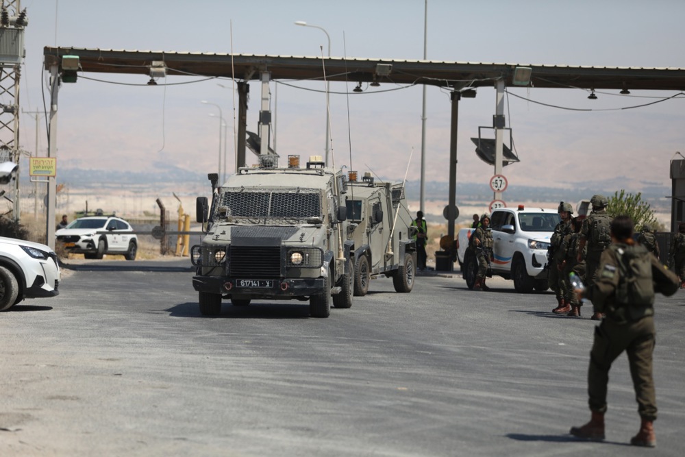 Three people killed in attack at border between Jordan and West Bank