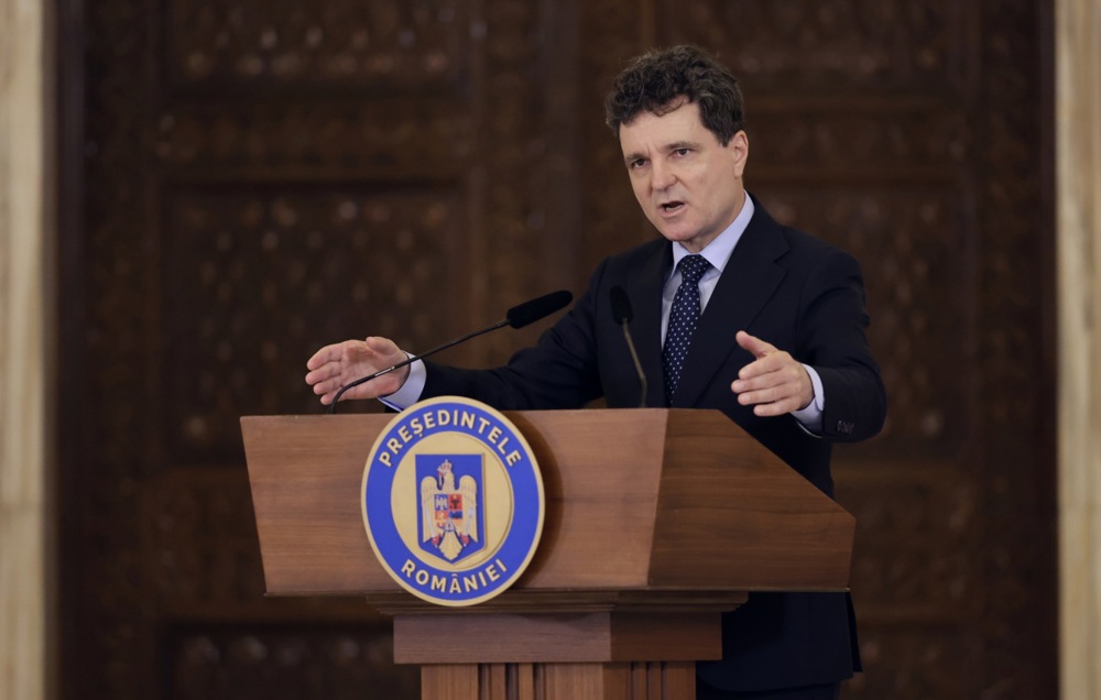 Romania's new prime minister Ilie Bolojan sworn in Bucharest