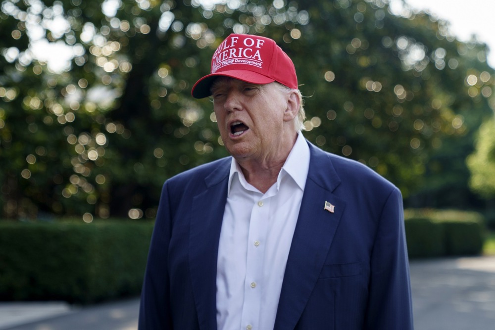 US President Trump leaves for Florida to visit a new immigration detention facility