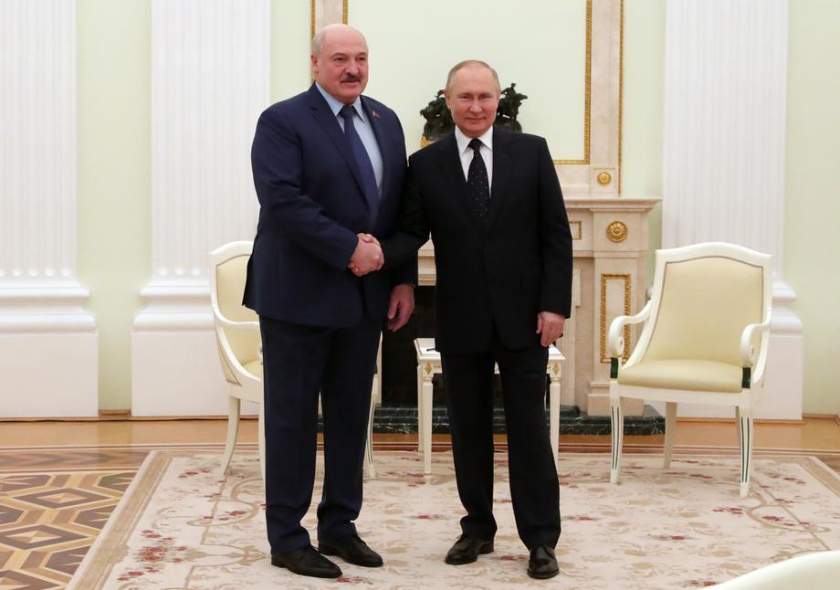Belarusian President Alexander Lukashenko visits Moscow