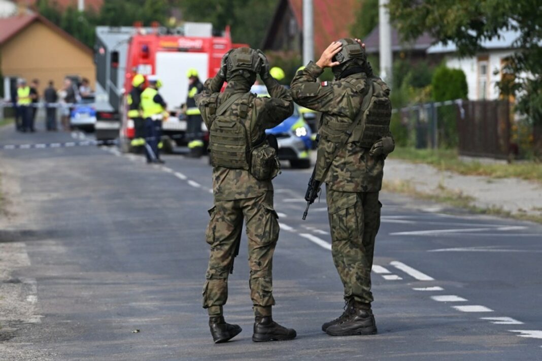 Полска руски дрон5