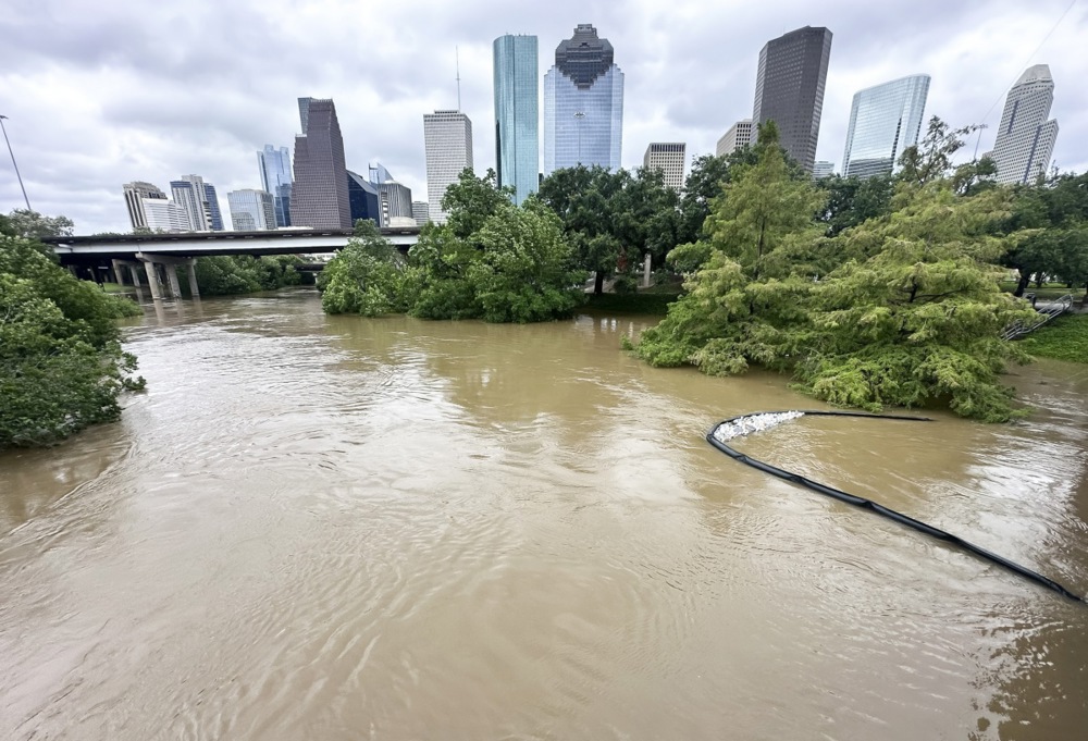 Hurrican Beryl in Houston, Texas