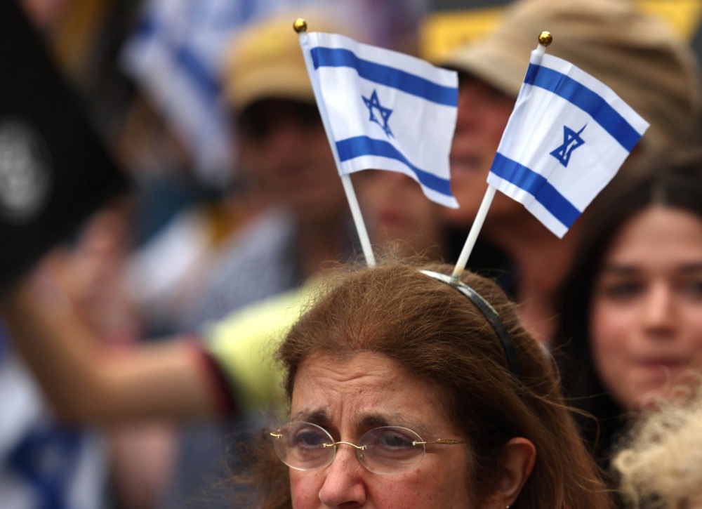 March Against Antisemitism in London