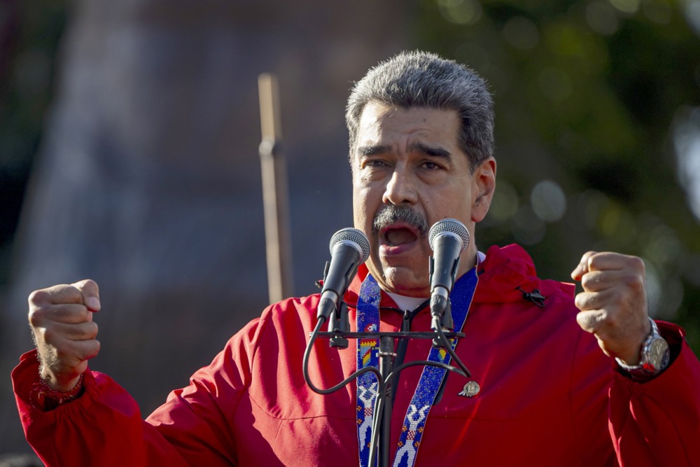 Venezuelan president Nicolas Maduro attends Indigenous Resistance Day event in Caracas