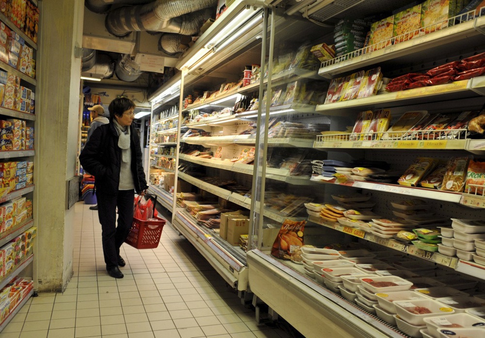 Food prices rise in France