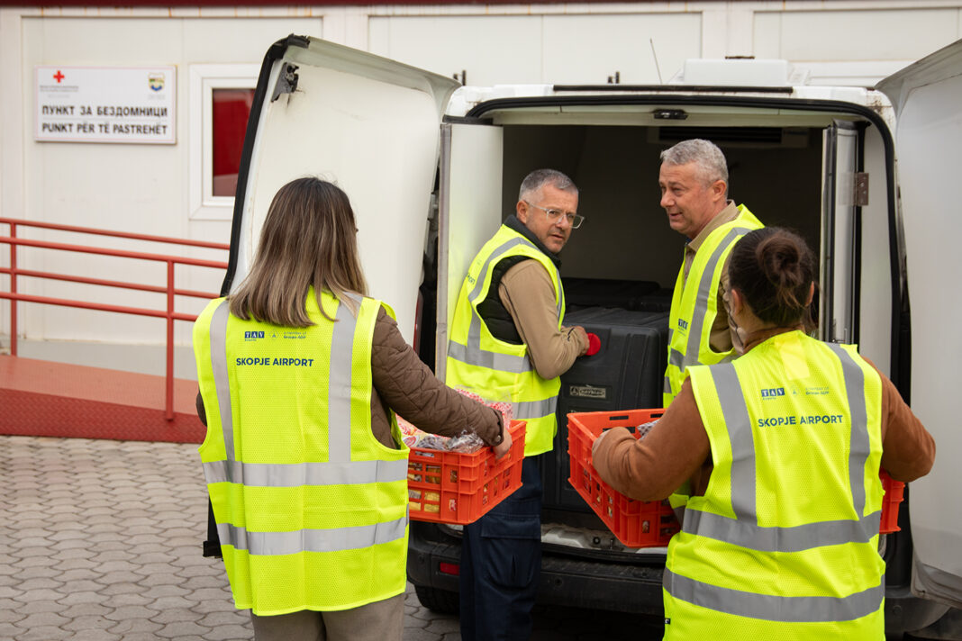 Донација на ТАВ М за Пунктот за бездомници 2