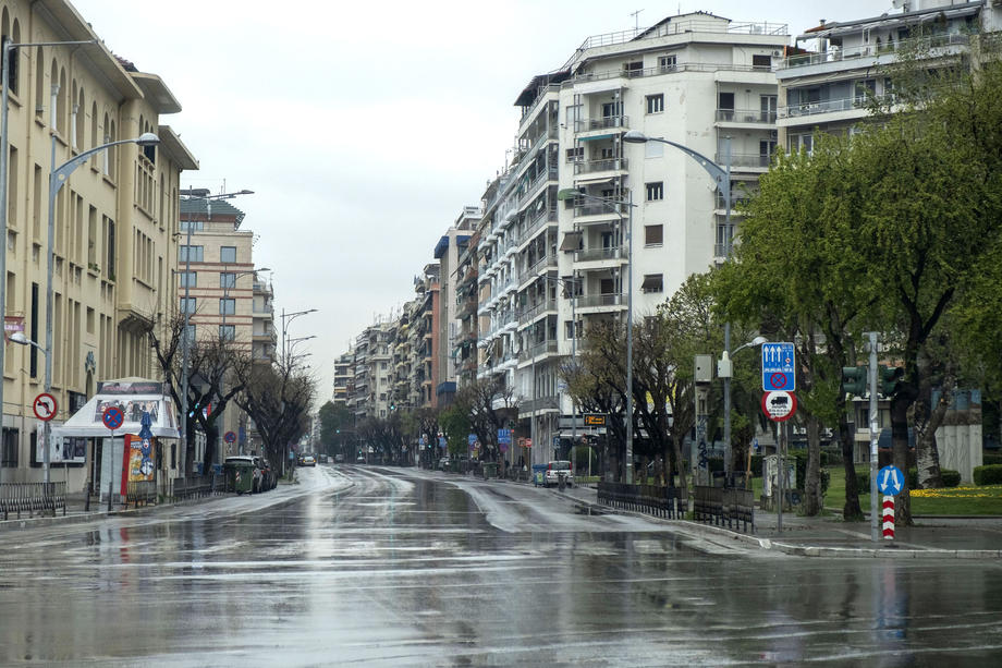 Precautions against the spread of coronavirus in Athens