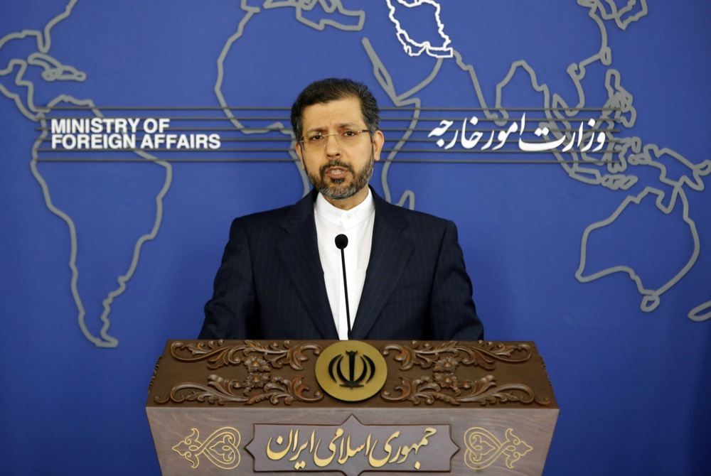 Iranian Foreign Ministry spokesman Saeed Khatibzadeh