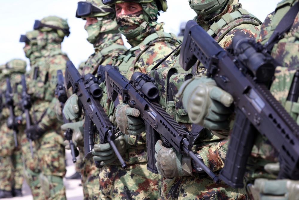 Serbian Armed Forces capabilities demonstration 'Flag 24' at Batajnica military airfield