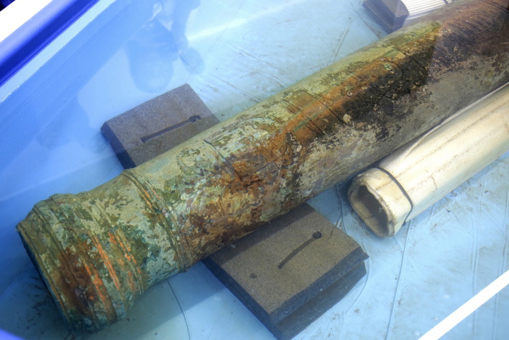 San Jose galleon shipwreck artifacts recovered in Colombia