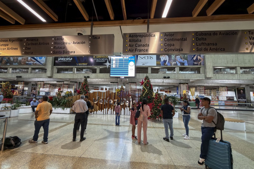 Flight suspensions affect Simon Bolivar International Airport in Venezuela