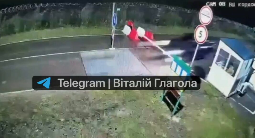 Украинец во бегство преку граница