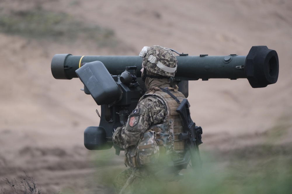 Latvian National Guard Military Exercise Strong Vulture in Adazi