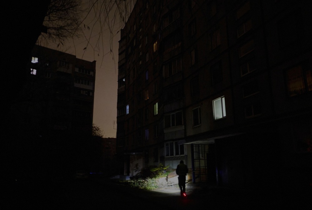 The aftermath of Russian shelling in Kharkiv