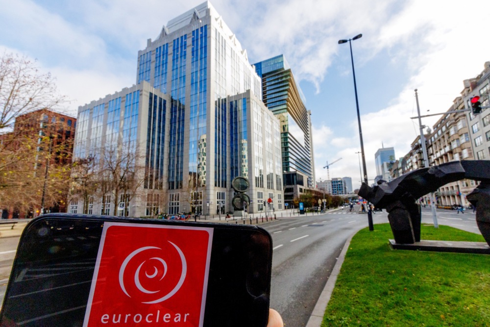 Brussels-based Euroclear warns against using frozen Russian assets