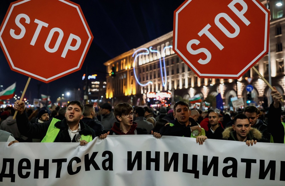 Anti-government protest in Sofia