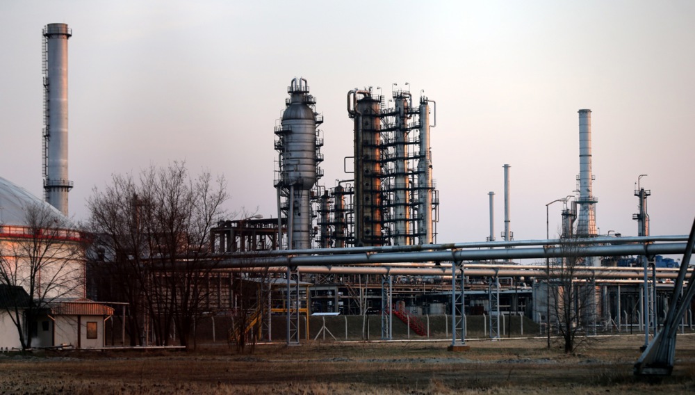 Nis Petrol oil refinery in Novi Sad