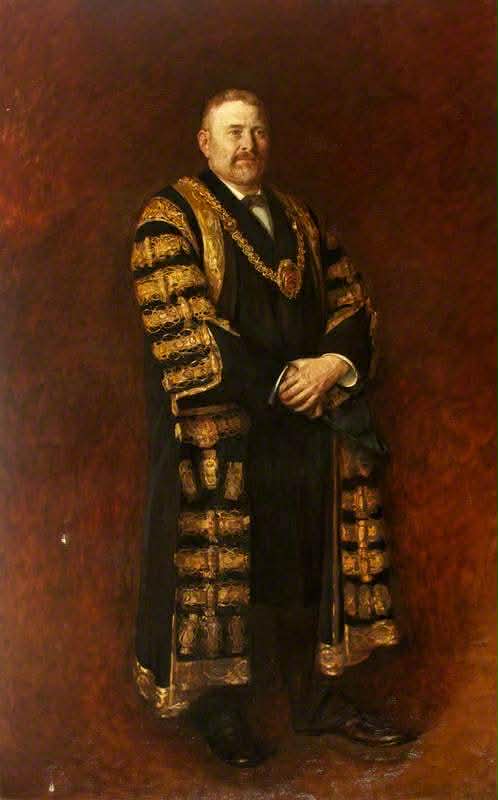 edvard tomas - gradonacalnik na kardif 1903