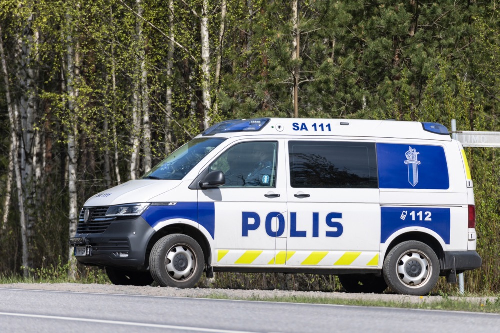 Helicopter collision in Finland